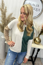 RAYLYNN COLOR BLOCK SWEATER