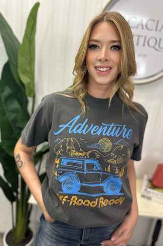ADVENTURE OFF ROAD READY GRAPHIC TEE