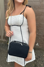 ELLE WOVEN CROSSBODY BAG