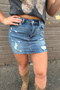 COUNTRY GIRL DENIM SKIRT