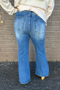 BRAXTON FLARE JEANS (CURVE)