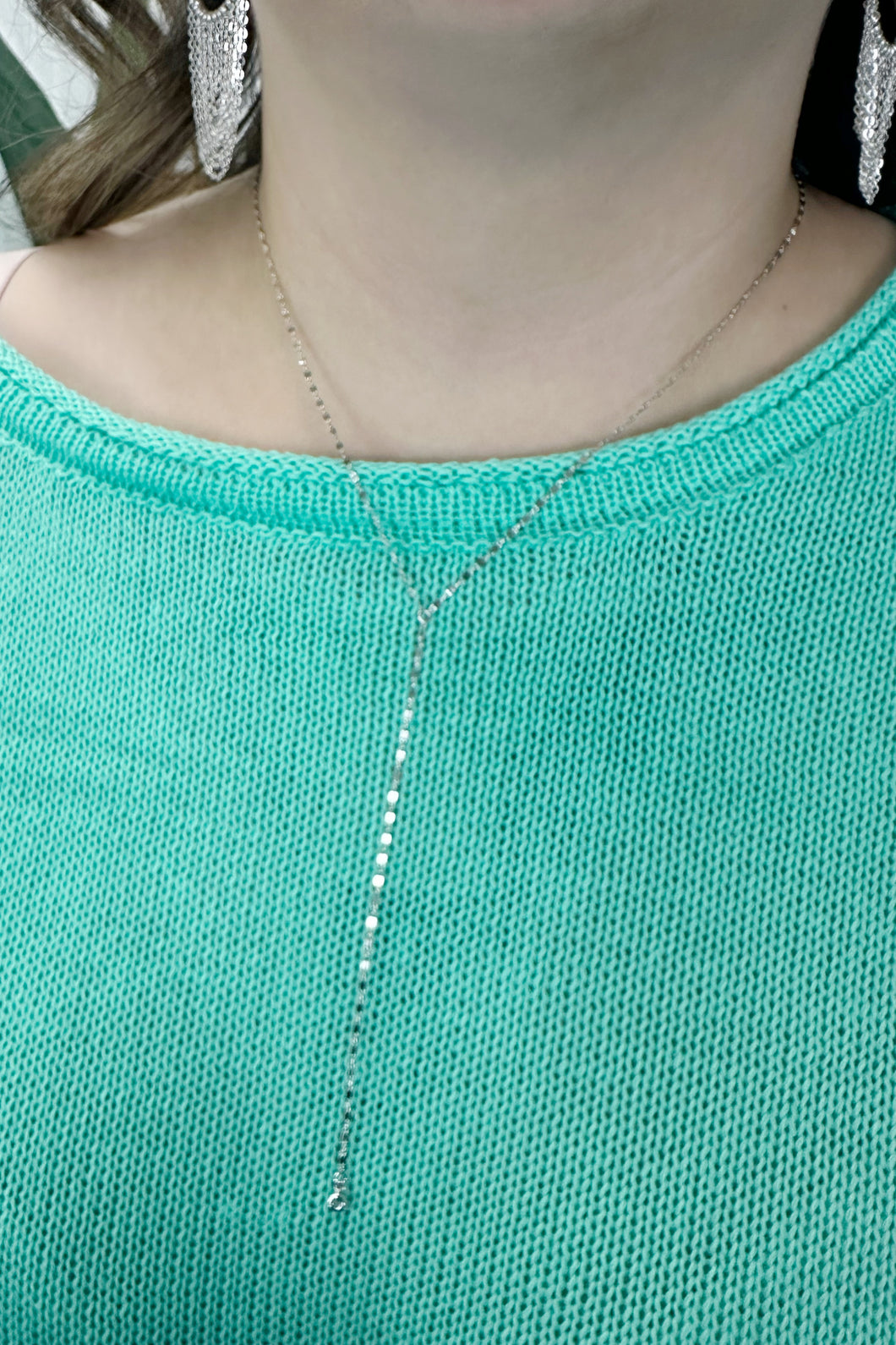 LARA ZIRCONIA CHARM NECKLACE