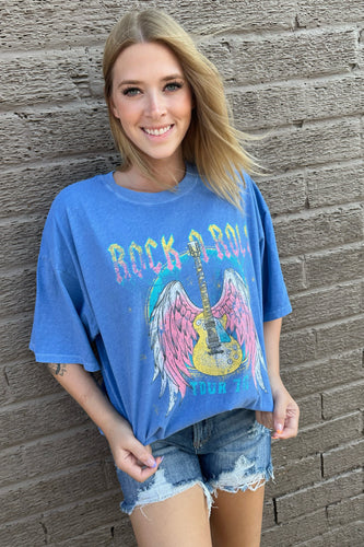 ROCK AND ROLL TOUR '76 VINTAGE TEE