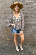 SAVANNAH PEPLUM BLOUSE