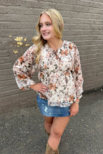 CHARLOTTE FLORAL BLOUSE