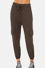 BRUSHED HACCI CARGO JOGGERS (CURVE)