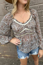 SAVANNAH PEPLUM BLOUSE