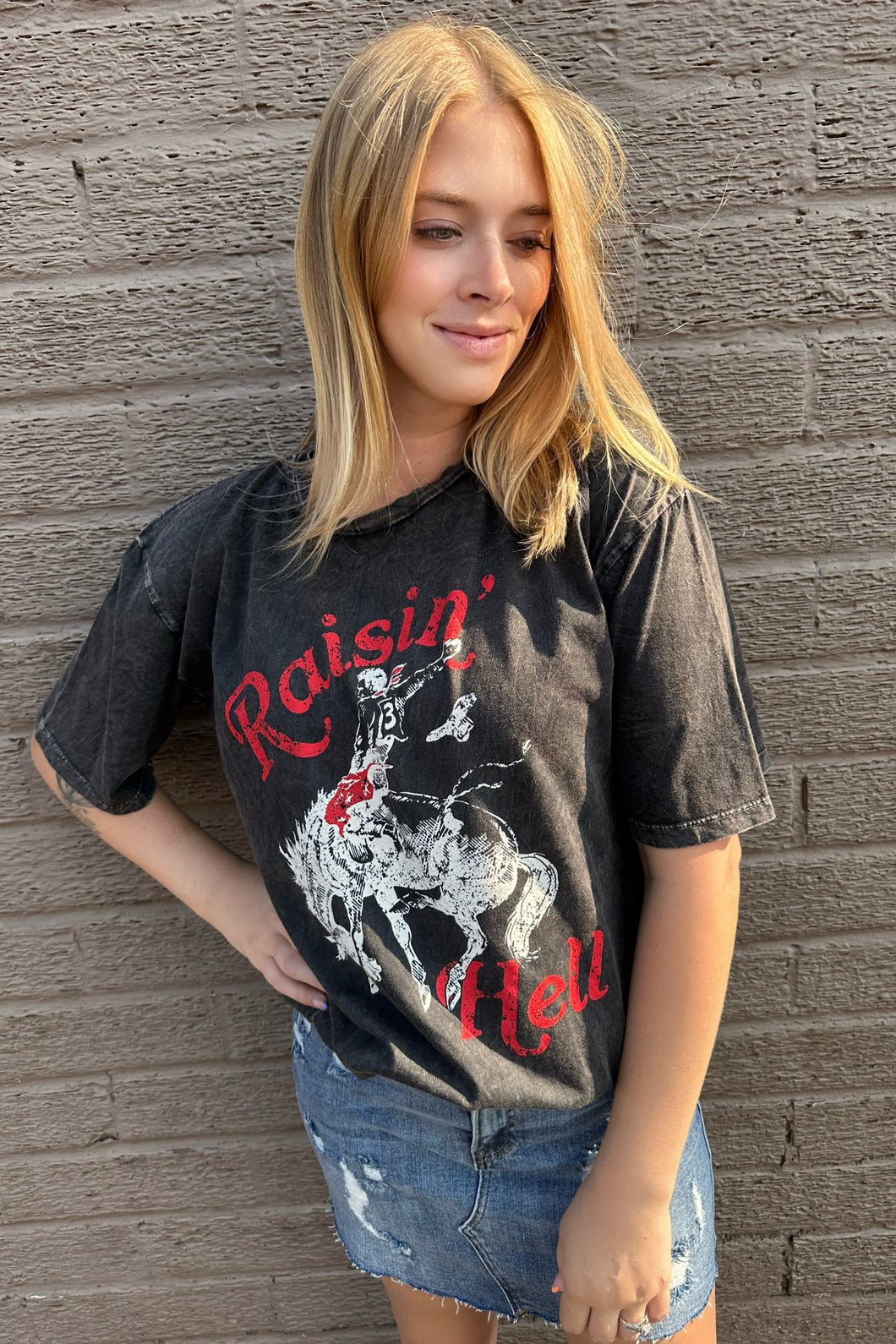 RAISIN' HELL GRAPHIC TEE