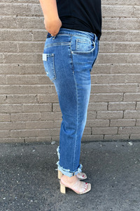 DEAN STRAIGHT LEG JEANS (CURVE)