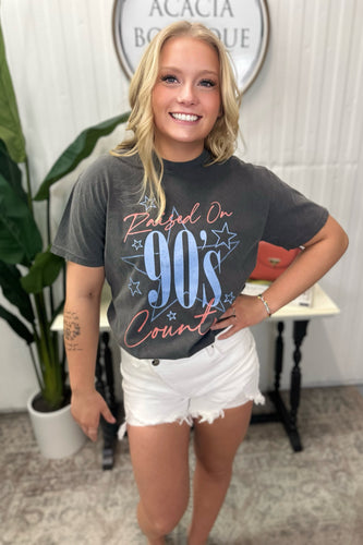 RAISED ON 90'S COUNTRY GRAPHIC TEE