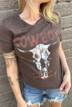 COWBOY TAKE ME AWAY TEE