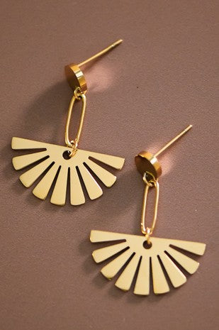 MILLA FAN EARRINGS