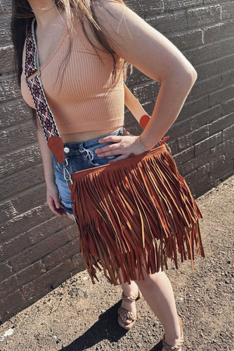 SADIE FRINGE CROSSBODY