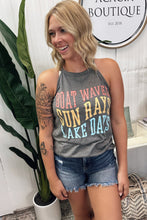 BOAT WAVES, SUN RAYS, AND LAKE DAYS TANK